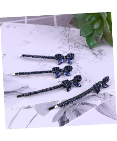 DOITOOL 4 Pairs Bridal Headpiece Hair Jewels for Women Pearl Hair Pin Hair Barrettes for Girls Bride Hair Clip Bride Headpieces for Wedding Crystal Pair Clip Miss Rhinestones - Buy Online on GoSupps.com