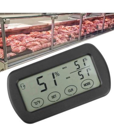 RESTOKKI Mini Hygrometer - Indoor Air Moisture Meter & LCD Touch Thermometer for Accurate Temperature Detection - Buy Online on GoSupps.com