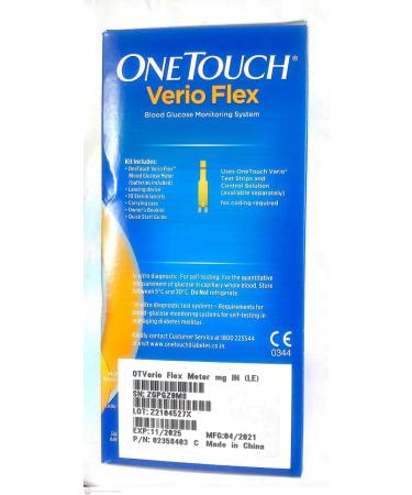 OneTouch Verio Flex Glucose Monitoring System - Easy and Accurate Monitoring (1) - Buy Online on GoSupps.com