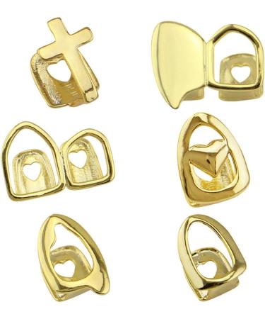 Zonfer Single Tooth Cap - Hip Hop Grill Decoration & Hollow False Teeth for Cosplay | Unique Body Jewelry - Buy Online on GoSupps.com