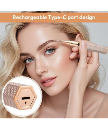 XJJAUGKLY Facial Hair Remover for Women 4 in 1 Nose Hair Trimmer for Women Electric Eyebrow Shaver Bikini Trimmer for Eyebrows Ears Legs Arms Armpits Body Hair - Buy Online on GoSupps.com