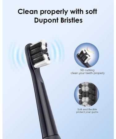 oraimo Electric Toothbrush for Adults - Rechargeable Sonic Power Toothbrush with 8 Dupont Brush Heads and Holder | 5 Modes, Smart Timer, Fast Charge | ET1C - Buy Online on GoSupps.com