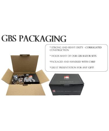 Buy G.B.S Wood Straight Razor & Complete Shaving Kit - Beard Grooming Box with Mug Natural Soap Brush Alum Block Strop - International Shipping Available - Buy Online on GoSupps.com