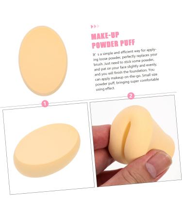  minkissy minkissy Set of 3 Oval Hydrophilic Polyurethane Makeup Sponges for Use and Dry Use for Eyes Nose and Mouth 6 Pieces x 3 - Buy Online on GoSupps.com