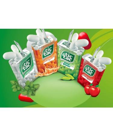 Tic Tac Variety Flavours Mixed Sweets 18g - Random Mixed Tic Tac Sweets (10 x Tic Tac) - Buy Online on GoSupps.com
