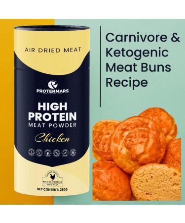 Meat Powder Chicken Powder/Flour High Protein Powder 85% Protein 250g - Buy Online on GoSupps.com
