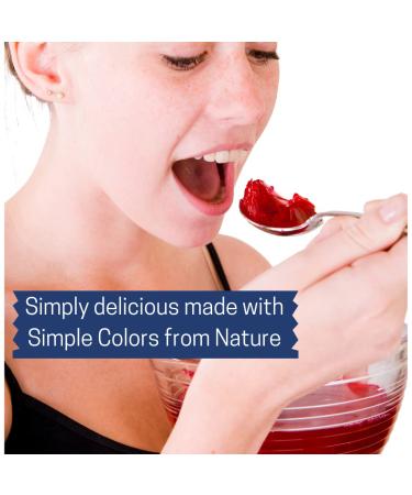 Simple Mixes Natural Gelatin Variety Pack - Strawberry, Orange & Lime - 3.1 oz (6 Pack) - Buy Online on GoSupps.com