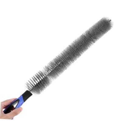 OSALADI Flexible Dryer Cleaner Vent Brush - Universal Lint Remover for Air Conditioner Refrigerator & Clothes - Efficient Dust Cleaning Tool in Black & Blue - Buy Online on GoSupps.com
