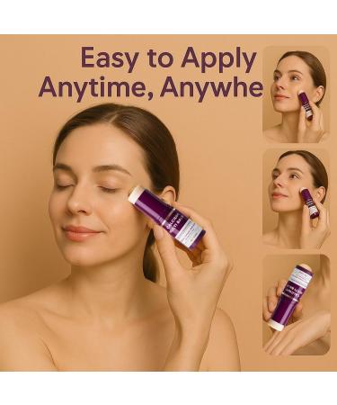 Multi Balm Hydrating Face Eye & Neck Balm for Anti-Aging & Dry Skin Care - Solid Skincare Bar On The Go 0.3oz - Buy Online on GoSupps.com