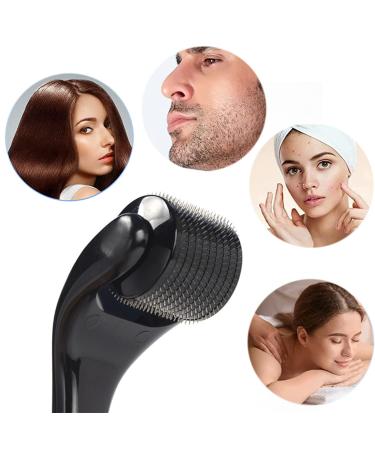 Buy LacyMC 0.5mm Dermaroller - Microneedling Roller for Skin & Hair Care | Face & Body Homecare Set - Buy Online on GoSupps.com