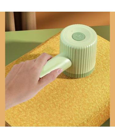 Rechargeable Fabric Shaver & Lint Remover with Electrostatic Brush - 21cm D for Effortless Clothing Care | Shop Internationally - Buy Online on GoSupps.com