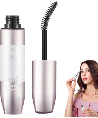 4D Fiber Lash Mascara | Voluminous Makeup Lash Mascara for Makeup Lovers - Elastic Brush Head Make Lashes Look Thick and Long for Mother Wife Girlfriend Black - Buy Online on GoSupps.com