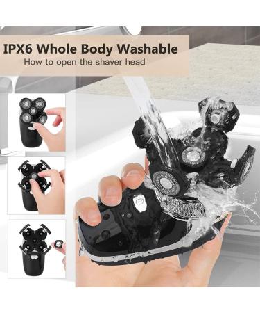 Buy Electric Shaver 5 in 1 | Floating Heads Razors Clipper & Grooming Tools for Men - Buy Online on GoSupps.com