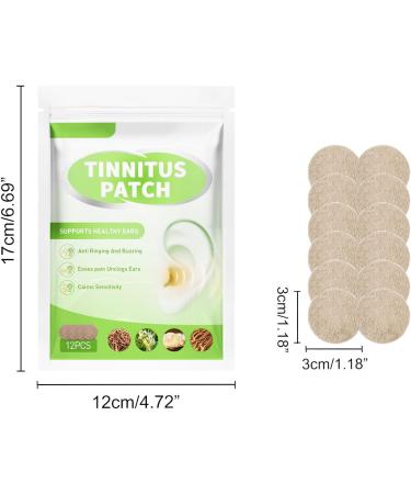 Raguso Tinnitus Relief Patch - Easy to Use & Lightweight - 12pcs for Ear Pain Relief in Tinnitus Patients - Buy Online on GoSupps.com