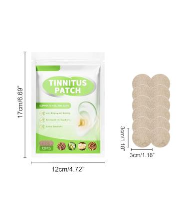 Tinnitus Patch ANGGREK 12pcs - Portable Relief for Mild Tinnitus - Ear Treatment Patch - Buy Online on GoSupps.com