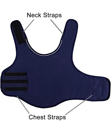 Wingfly Dog Coat Calming Vest - Anxiety Relief Shirt for Dogs | Stress-Free Pet Clothing (Medium Blue) - Buy Online on GoSupps.com