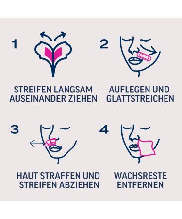 Veet Expert Cold Wax Strips for Face - Gentle Hair Removal for All Skin Types 10 Double Strips (20 Strips) - Ideal for Sensitive Skin - Buy Online on GoSupps.com