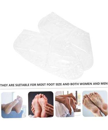 Healeved 16 Pairs Footsticker Foot Mask Foot Peel Booties Effective Foot Masks Foot Exfoliating Masks Heel Care Exfoliator Cracked Peeling Dead Skin Removers for Foot White Abs Sock Nourish - Buy Online on GoSupps.com