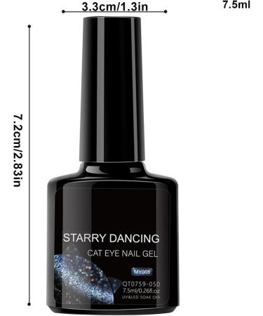 Magnetic - 8 Bottles of Magnetic Glitter Gel Long-Lasting Finishing Manicure Accessories for Women and Girls - Buy Online on GoSupps.com