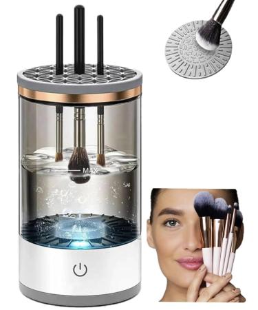 2024 Electric Makeup Brush Cleaner Make Up Brush Cleaner Electric Brush Cleaner Automatic Makeup Brush Cleaner Makeup Brushes Cleaner Brushly Pro Cosmetic Brush Cleaner Makeup brushes cleaner