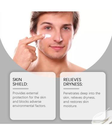 JOYVOIDX Men's Facial Moisturizer with Glycerin Deeply Nourishes to Combat Dryness and Restore Skin's Moisture Balance Lightweight Formula for a Comfortable Feel and a Healthy-Looking Glow 1.76oz - Buy Online on GoSupps.com