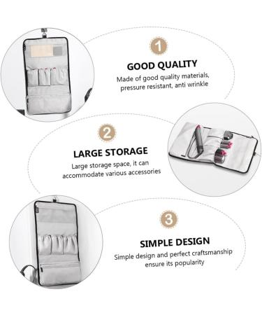 Angoily Hair Curler Storage Bag Travel Hair Dryer Travel Makeup Bags Hair Dryer Travel Bag Portable - Buy Online on GoSupps.com
