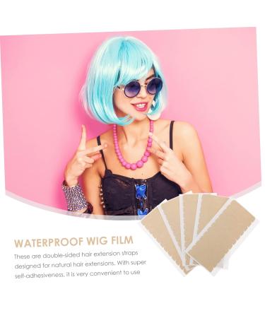 Beavorty 30 Sheets Wig Glue Paster Double Sided Tape Paper Pu - Buy Online on GoSupps.com