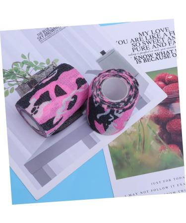 Buy 18 Rolls Non-Woven Camouflage Pink Compression Wrap Tape - Sports Protective Gear | Fast International Shipping - Buy Online on GoSupps.com