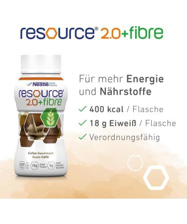  ReSource Nestle Resource 2.0 Fibre Pack of 24 x 200ml boxes coffee - Buy Online on GoSupps.com