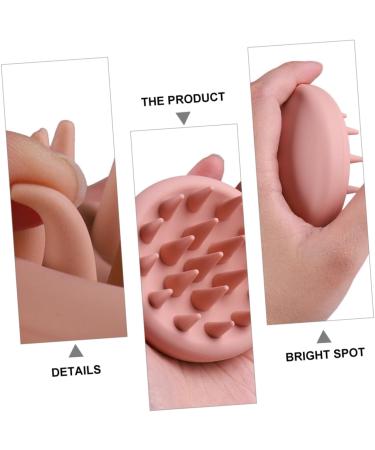 minkissy 3pcs Shampoo Brush Ergonomic Scalp Massage Cleansing Brush Hair Types Soft Safe Head For Wet or Dry - Buy Online on GoSupps.com