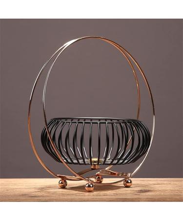 Grace Fruit Bowl Fruit Bowl Large Capacity Iron Fruit Plates Modern Durable Kitchen Countertop Fruit Basket for Wedding Party Home Practical - Buy Online on GoSupps.com