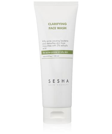 SESHA Skin Therapy Clarifying Face Wash  4 Fl Oz