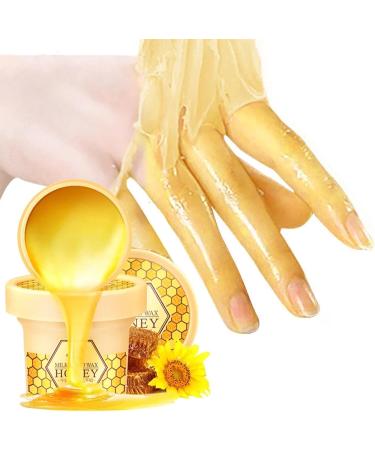 FACYNDE Hand Peeling - 120g Honey & Milk Handwax | Moisturizing Peeling Lotion for Hands & Feet Care - Buy Online on GoSupps.com
