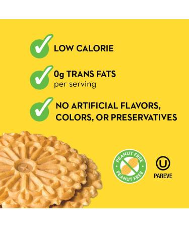 Reko Pizzelle Authentic Italian Style Waffle Cookie - Lemon - 7 Oz. - Buy Online on GoSupps.com