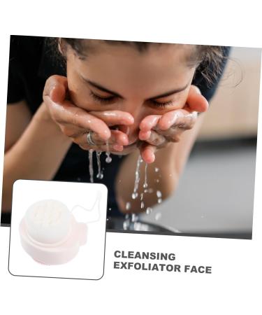 FRCOLOR 3D Deep Cleaning Bath Brush - Soft Fur Face Scrubber & Exfoliating Cleaner - Double-Sided Manual Brush for Deep Pore Cleaning - Buy Online on GoSupps.com