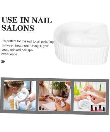 Beatifufu Manicure Hand Soak Bowl Acrylic Manicure Bowl Manicure Hand Bowl Nail Art Remover Bowl Nail Art Bowls Nail Soak Bowl Nail Tips Soak Bowl Nail Salon Supplies Manicure Bowl for Hand - Buy Online on GoSupps.com