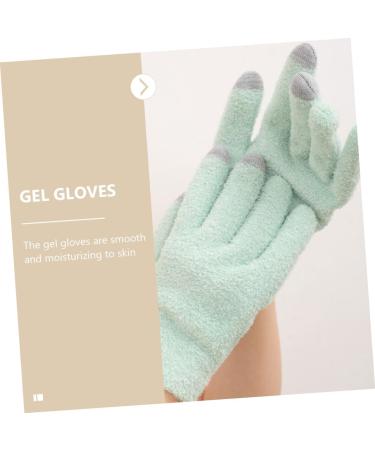 MAGICLULU 1 Pair Gel Gloves Hand Lotions Manicure Cuticle Spa Gloves Dry Hand Gloves Mittens Grooming Glove Gels Moisturizing Lotion Gloves Silicone Gloves Yarn Daily Use - Buy Online on GoSupps.com