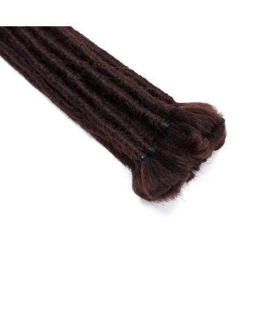 Dreadlocks Extension Braids - Afro Crochet Hair 5 Bundles 25g 30cm Synthetic Braiding - Mittelbraun - Buy Online on GoSupps.com