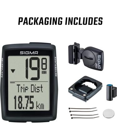 Sigma Bike Computer BC 14.0 Wireless STS - 14 Functions Altitude Tracking Weatherproof Long Battery Life & Flexible Mounting - Ideal for International Shipping - Buy Online on GoSupps.com