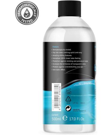 beGLOSS Easy Glide - 500 ml - Easy Glide - Pure Feeling - Slip into Rubber & Latex Garments Fast and Easy with Our Lubricant Latex Dressing aid. - Buy Online on GoSupps.com
