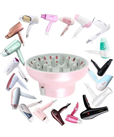 Adjustable Universal Hair Diffuser Attachment | Fits 1.7 to 2.6 inch Blow Dryer Diameter | Pink Air Dryer Diffuser for Hair Care - Buy Online on GoSupps.com