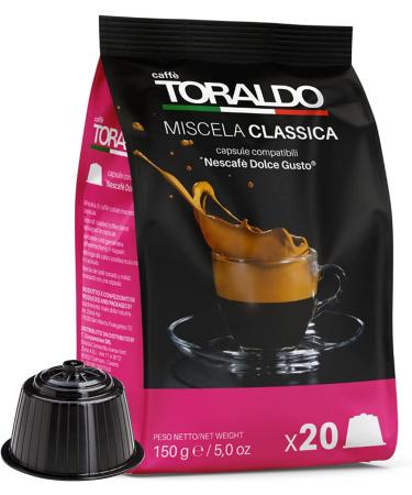 caffè toraldo Caffe' Toraldo - Compatible Capsules Dolce Gusto Classic Mix (100)
