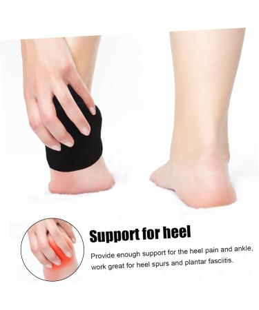Didiseaon 3 Pairs Heel Protector - Cushioned Gel Plantar Sleeves for Women - Comfort for Cracked Heels & Foot Pain Relief - Buy Online on GoSupps.com