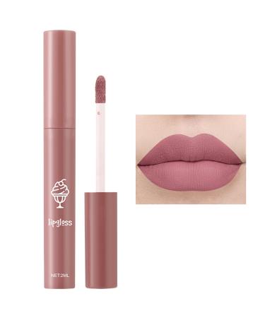 Matte Ink Liquid Lipstick Long Lasting High Impact Color Up to 16H Wear High Pigment Color Longwear Weightless Velvet Lip Tint Lipstick Lip Gloss for Women and Girls 03# 0.07 Fl Oz (Pack of 1)