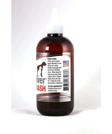 PetSilver Wound Gel & Ear Wash Bundle - AG21 Complex, Chelated Silver - 8oz - Buy Online on GoSupps.com