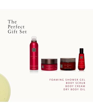 RITUALS Ayurveda Rebalancing Gift Set - Foaming Shower Gel, Shampoo, Body Cream & Oil - Indian Rose & Sweet Almond - Buy Online on GoSupps.com