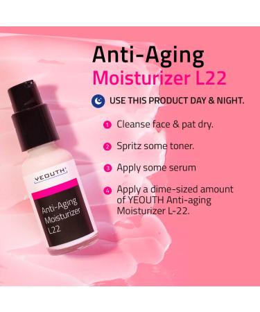 YEOUTH Face Moisturizer with Jojoba & Shea Butter | Hydrating Cream for Women & Men | Enhance Radiance & Smoothness - 1oz - Buy Online on GoSupps.com