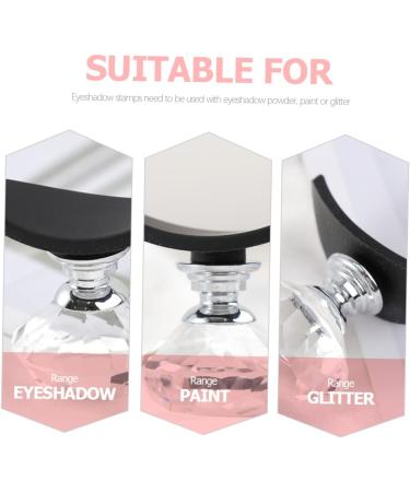 Mikinona 1 Set Eye Shadow Stamp Postage Stamps Eyes Makeup Tool Silicone Eye Shadow Seal Make up Die - Buy Online on GoSupps.com