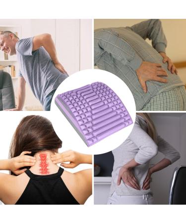 Neck Extensor & Back Trainer - Relieve Neck & Back Pain | Home & Office Device in Purple - Buy Online on GoSupps.com