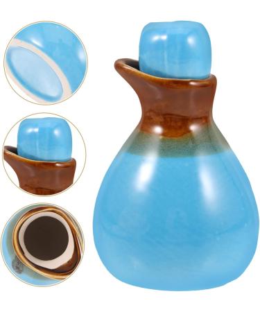 Frcolor 5-Set Traditional Sauce Bottles | Porcelain Diffuser Pots for Essential Oils & Spices | Unique Kitchen Containers - Buy Online on GoSupps.com